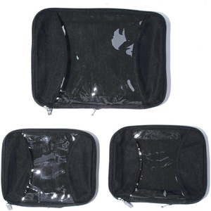 image:imageBaggallini Compression Cube 3piece set  Lightweight Compression Packing Cubes for TravelBlack