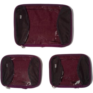 image:imageBaggallini Compression Cube 3piece set  Lightweight Compression Packing Cubes for TravelMulberry