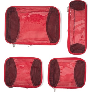 image:imageBaggallini Compression Cube 4piece SetScarlet