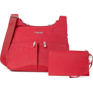 image:imageBaggallini Crossbody Travel Bag 11x85 Lightweight Waterresistant Nylon HandbagApple