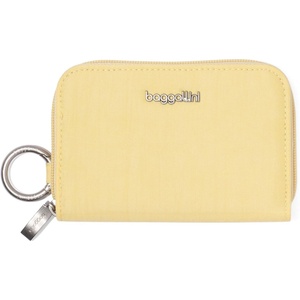 image:imageBaggallini Deluxe Card Case  Lightweight 55x33 RFID Protected Womens Wallet Card HolderButter Yellow