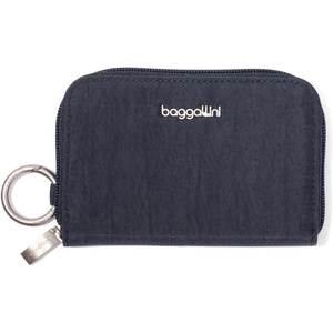image:imageBaggallini Deluxe Card Case  Lightweight 55x33 RFID Protected Womens Wallet Card HolderFrench Navy