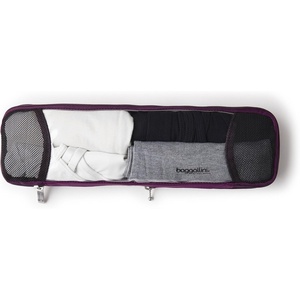 image:imageBaggallini Long Compression Cube  Lightweight Compression Packing Cube for TravelMulberry