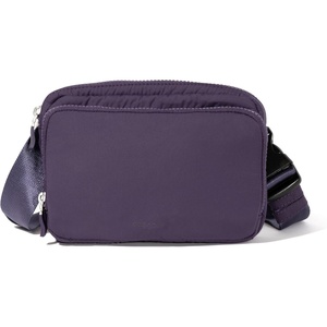 image:imageBaggallini Modern Belt Bag 5x8 Travel Fanny Pack Sling Bag Waistpack wRFID Card Holder Waterresistant Crossbody BagPlum Twilight Puff