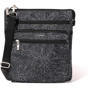 image:imageBaggallini Out and About CrossbodyMidnight Blossom Print