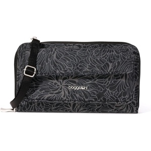 image:imageBaggallini Rfid Phone Wallet CrossbodyMidnight Blossom