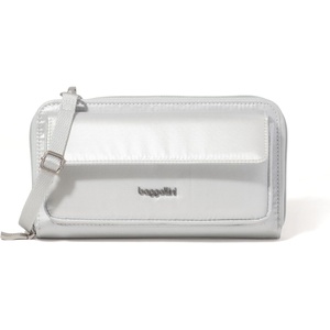 image:imageBaggallini Rfid Phone Wallet CrossbodySilver Metallic