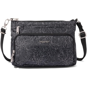 image:imageBaggallini Securtex AntiTheft Keepsake CrossbodyMidnight Blossom Print