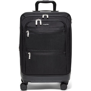 image:imageBaggallini Set Wave 22 4 Wheel Hybrid CarryOn Luggage  Lightweight Carry On Suitcase with WheelsBlack