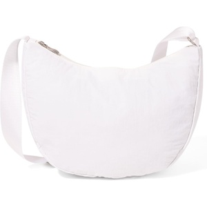 image:imageBaggallini Swift Crescent Crossbody Bag for Women  Lightweight 12x8 Travel Purse HandbagBlite Bright White