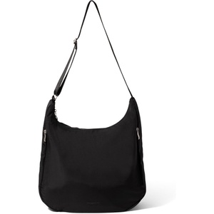 image:imageBaggallini Swift Hobo Crossbody Bag for Women  Lightweight 157x16 Travel Purse Handbag Hobo BagBlite Black