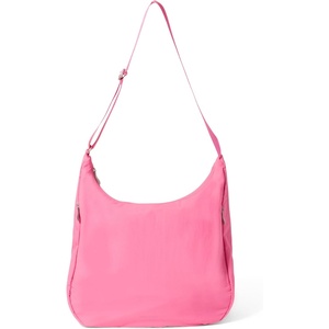 image:imageBaggallini Swift Hobo Crossbody Bag for Women  Lightweight 157x16 Travel Purse Handbag Hobo BagBlite Bloom Pink