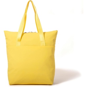 image:imageBaggallini Swift Tote Bag for Women  Lightweight 12x16 Nylon Zipped Travel Carry On Bag wLuggage SleeveBlite Lemon