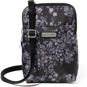 image:imageBaggallini The New Classic Collection Take Two RFID Bryant CrossbodyBlack Hydrangea
