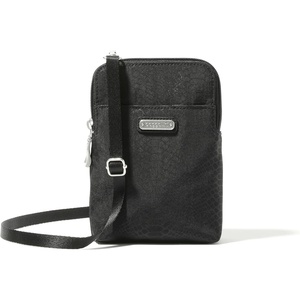 image:imageBaggallini The New Classic Collection Take Two RFID Bryant CrossbodyBlack Python Emboss