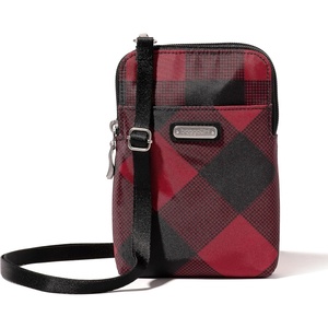 image:imageBaggallini The New Classic Collection Take Two RFID Bryant CrossbodyRed Buffalo Plaid