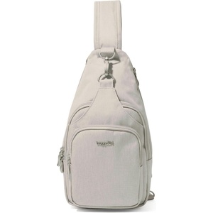 image:imageBaggallini Womens Central Park Sling 12x7 Crossbody Bag WConvertible Adjustable Shoulder StrapVanilla Heritage