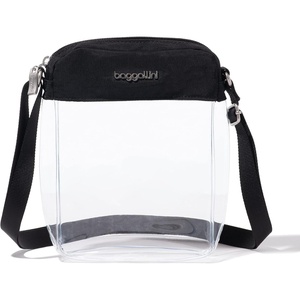 image:imageBaggallini Womens Clear Explorer CrossbodyBlack