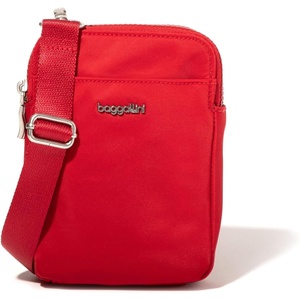 image:imageBaggallini Womens Modern Take Two Rfid CrossbodyCrimson Red Twill