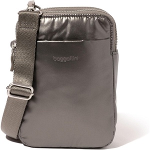 image:imageBaggallini Womens Modern Take Two Rfid CrossbodyGunmetal Puff