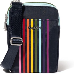 image:imageBaggallini Womens Modern Take Two Rfid CrossbodyNavy Rainbow