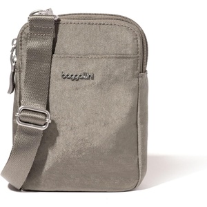 image:imageBaggallini Womens Modern Take Two Rfid CrossbodySterling Shimmer