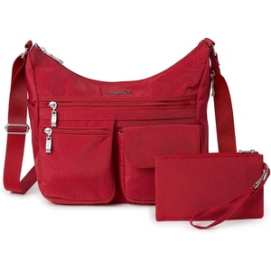 image:imageBaggallini womens Everywhere Bagg Crossbody Women 11x9 Lightweight Nylon Hobo Waterresistant Travel Bag WRfidApple