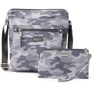 image:imageBaggallini womens Go Bagg With Rfid Phone WristletGrey Camo Print