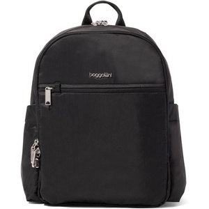 image:imageSecurtex AntiTheft Getaway Backpack  94x13x5 Travel Safe Bag wLocking Zippers SlashResistant RFIDBlack
