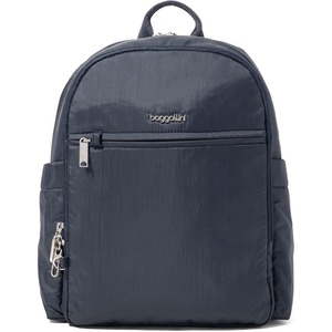 image:imageSecurtex AntiTheft Getaway Backpack  94x13x5 Travel Safe Bag wLocking Zippers SlashResistant RFIDFrench Navy