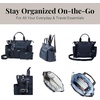 image:image3in1 Convertible Backpack Tote Handbag  15x12 Lightweight Travel Bag w RFID Phone WristletFrench Navy