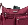 image:imageBaggallini Anywhere Large Hobo with RFID Phone WristletDark Cherry