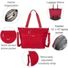 image:imageBaggallini Avenue Tote  12x18 Laptop Tote Bag for Women  Lightweight Work Travel Carry On BagApple
