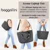 image:imageBaggallini Avenue Tote  12x18 Laptop Tote Bag for Women  Lightweight Work Travel Carry On BagApple