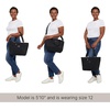 image:imageBaggallini Avenue Tote  12x18 Laptop Tote Bag for Women  Lightweight Work Travel Carry On BagApple