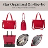 image:imageBaggallini Avenue Tote  12x18 Laptop Tote Bag for Women  Lightweight Work Travel Carry On BagApple