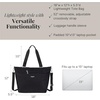 image:imageBaggallini Avenue Tote  12x18 Laptop Tote Bag for Women  Lightweight Work Travel Carry On BagBlack