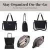 image:imageBaggallini Avenue Tote  12x18 Laptop Tote Bag for Women  Lightweight Work Travel Carry On BagBlack