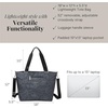 image:imageBaggallini Avenue Tote  12x18 Laptop Tote Bag for Women  Lightweight Work Travel Carry On BagMidnight Blossom