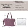 image:imageBaggallini Avenue Tote  12x18 Laptop Tote Bag for Women  Lightweight Work Travel Carry On BagMisty Purple