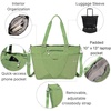 image:imageBaggallini Avenue Tote  12x18 Laptop Tote Bag for Women  Lightweight Work Travel Carry On BagMoss