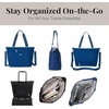 image:imageBaggallini Avenue Tote  12x18 Laptop Tote Bag for Women  Lightweight Work Travel Carry On BagPacific