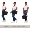 image:imageBaggallini Avenue Tote  12x18 Laptop Tote Bag for Women  Lightweight Work Travel Carry On BagPacific