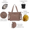 image:imageBaggallini Avenue Tote  12x18 Laptop Tote Bag for Women  Lightweight Work Travel Carry On BagPortobello