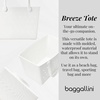 image:imageBaggallini Breeze Tote  9x18 Lightweight Washable Shoulder Bag  EVA Durable Beach BagEva White