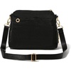 image:imageBaggallini Calais Crossbody Bags for Women 10x7 Lightweight WaterResistant Travel Purse RFID amp Interior OrganizationBlack  Gold Hardware