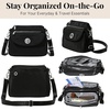 image:imageBaggallini Calais Crossbody Bags for Women 10x7 Lightweight WaterResistant Travel Purse RFID amp Interior OrganizationBlack