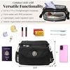 image:imageBaggallini Calais Crossbody Bags for Women 10x7 Lightweight WaterResistant Travel Purse RFID amp Interior OrganizationBlack Cheetah Emboss