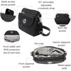 image:imageBaggallini Calais Crossbody Bags for Women 10x7 Lightweight WaterResistant Travel Purse RFID amp Interior OrganizationBlack Cheetah Emboss