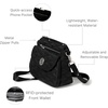 image:imageBaggallini Calais Crossbody Bags for Women 10x7 Lightweight WaterResistant Travel Purse RFID amp Interior OrganizationBlack Quilt